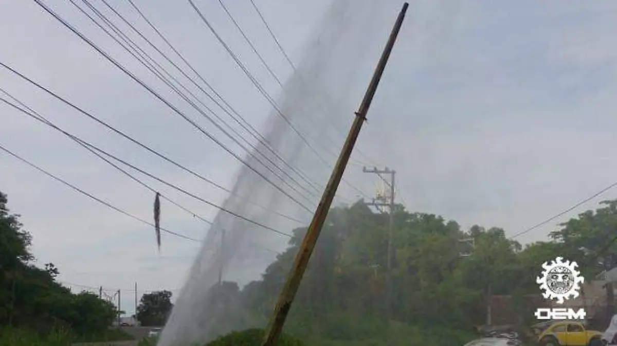 Acapulco fuga de agua